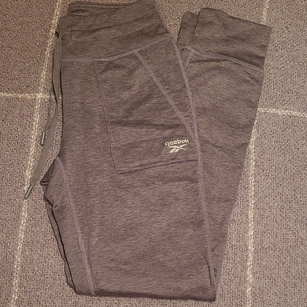 Reebok Gray Workout Joggers